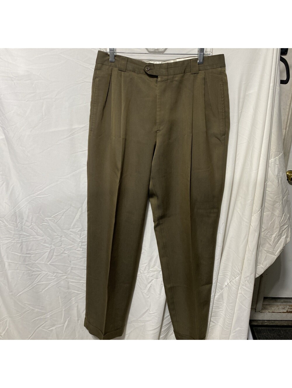 Ballin For Nordstrom Men’s Pants Trousers W33 L34 (approx) Olive Green/khaki,